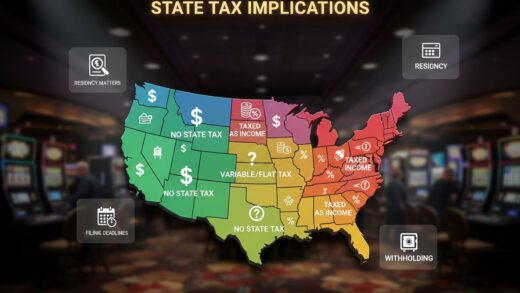 State Tax Implications for US Casino Winnings Over $1,200